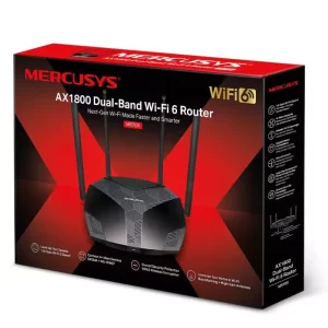 Router Mercusys MR70X AX1800 Doble Banda Gigabit WiFi 6