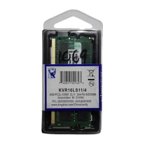 Memoria RAM Kingston DDR3L-12800 4GB 1600MHz para Laptop