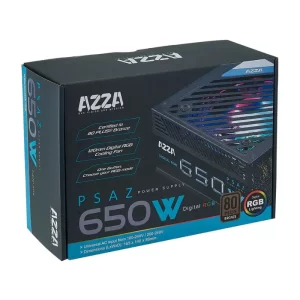 Fuente Azza Certificada 650W RGB
