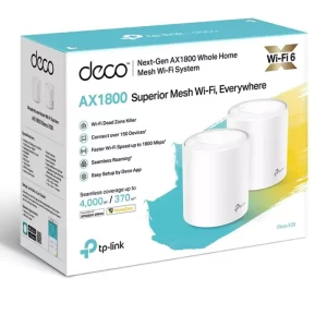 Deco TpLink Mesh X20 AX1800 2 PACK