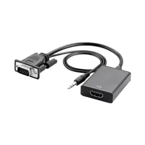 Convertidor VGA a HDMI Con Salida De Audio