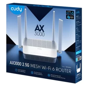 Router Cudy WR3000H AX3000 Gigabit Y Sistema Malla