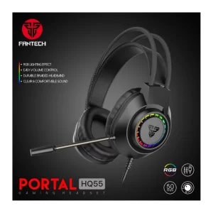 Fantech Portal HQ55 – Auriculares Gaming RGB