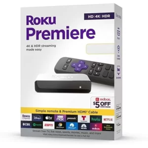 Roku Premiere – Streaming 4K HDR con Wi‑Fi