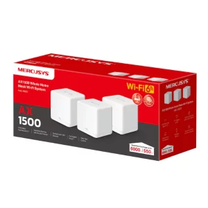 Sistema Mesh Mercusys Halo H60X AX1500 3 Pack