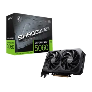 Tarjeta Gráfica MSI RTX 5060 8GB Shadow 2X OC